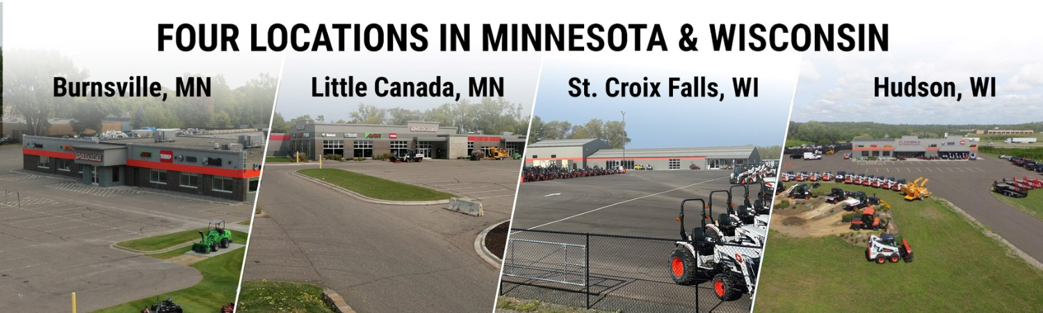 Tri-State Bobcat's four locations in Minnesota & Wisconsin