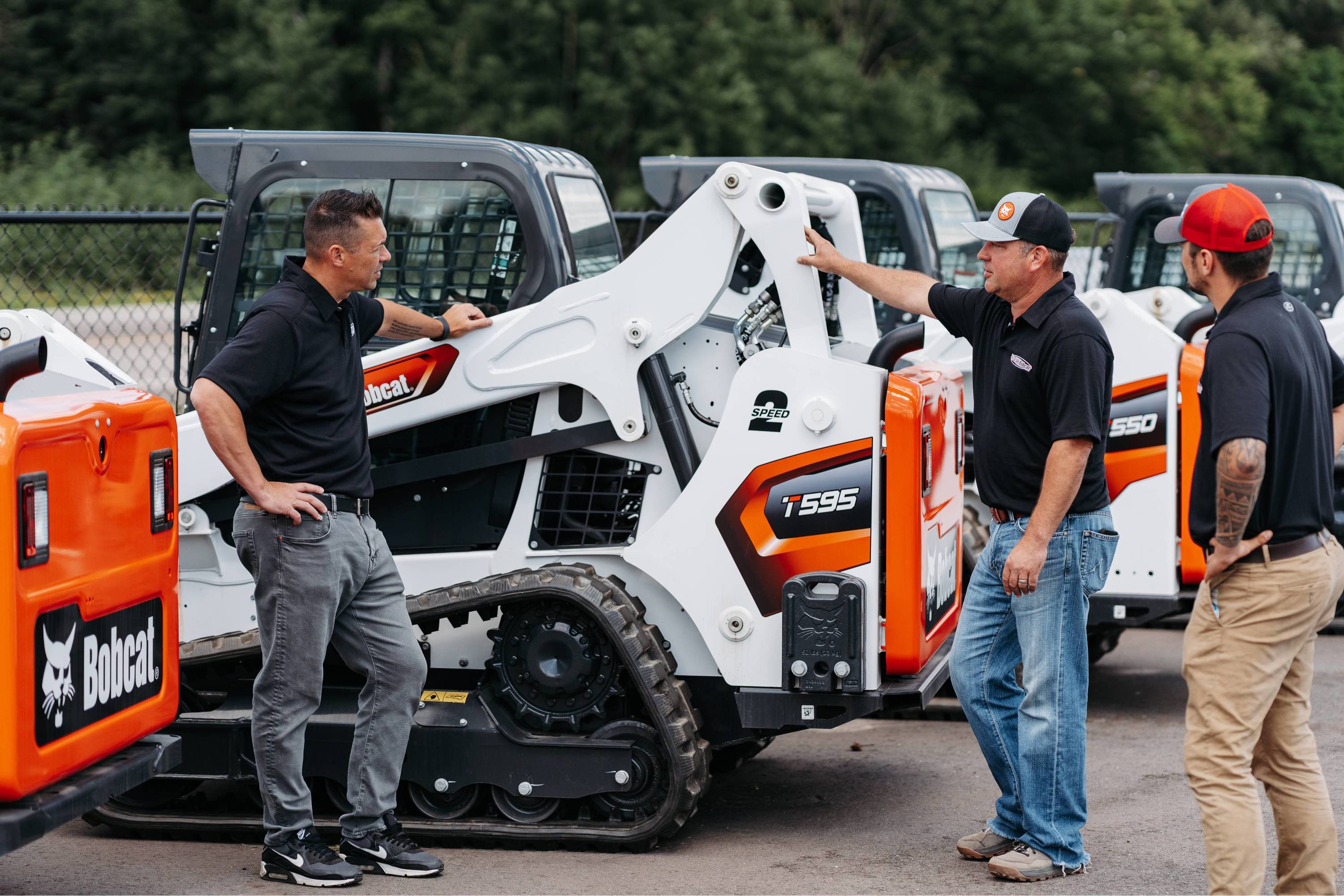 Employees talking about Bobcats